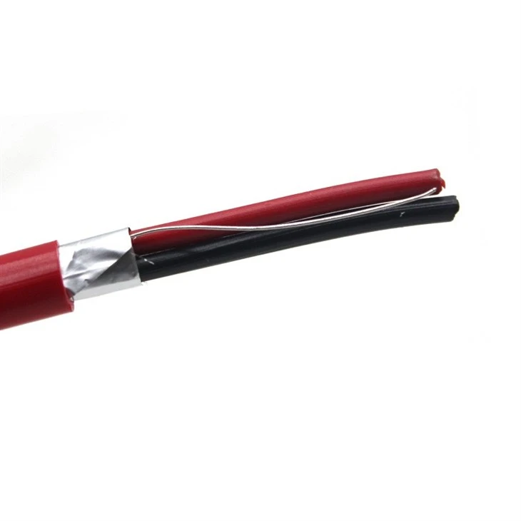 2 Core Solid Red Fire Alarm Fireproof Cable